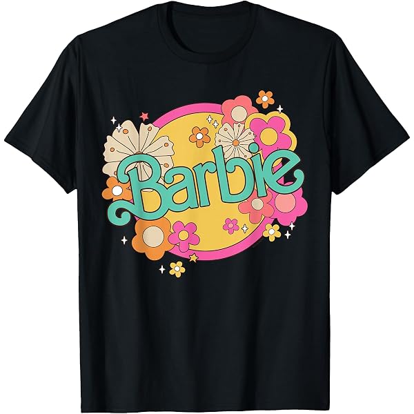 Amazon.com: Barbie - 90'S Barbie - Logo T-Shirt : Clothing, Shoes